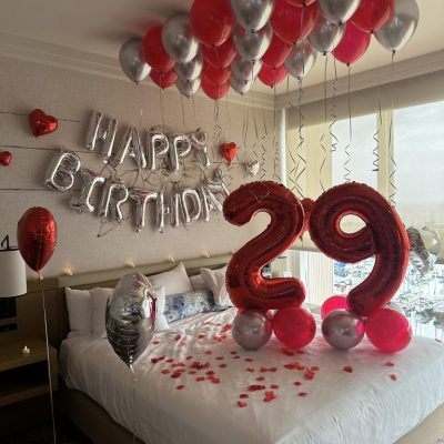 Happy Birthday Hotel Room Decor 2